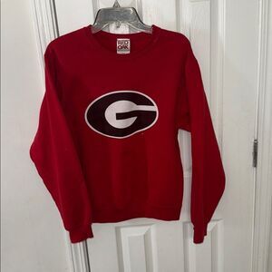 Georgia Bulldogs sweater red black white